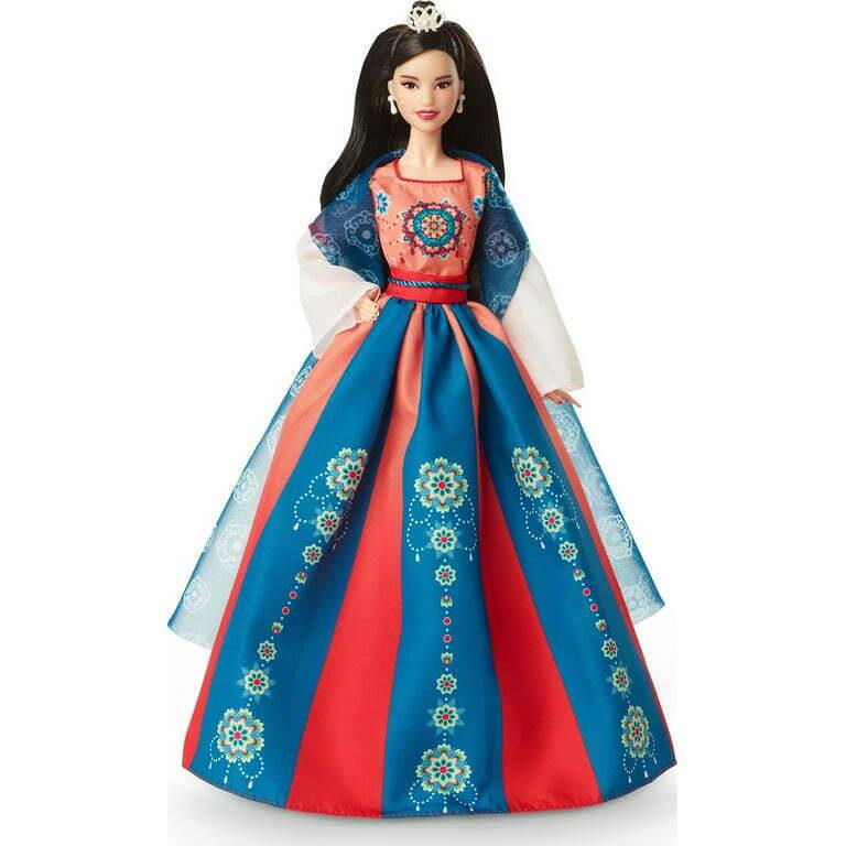 Barbie Lunar Year Collector Doll Traditional Hanfu Robe Gift