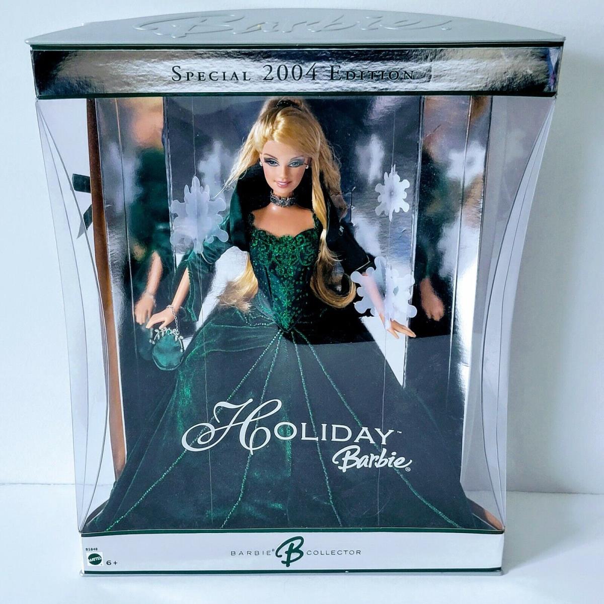 Holiday Barbie Doll Special 2004 Edition Collector Green One Owner B5848