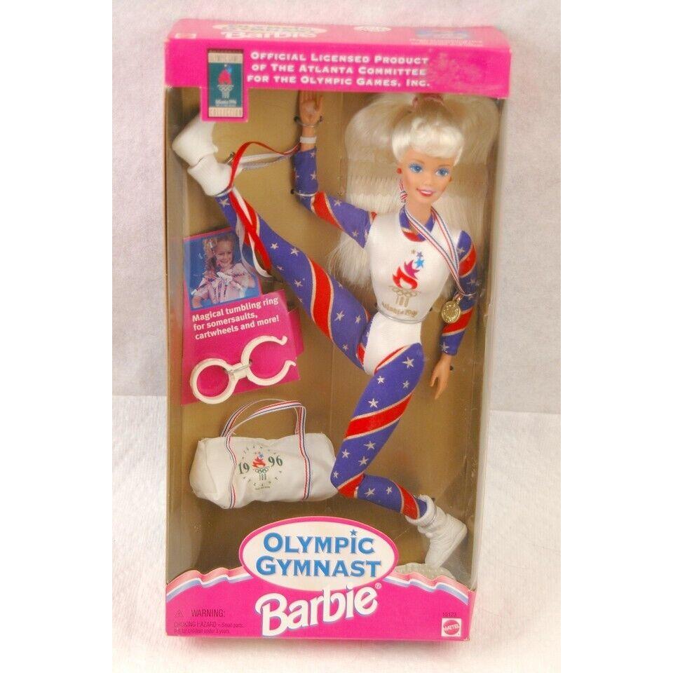 Olympic Gymnast Barbie Never Out OF Box 1995 15123