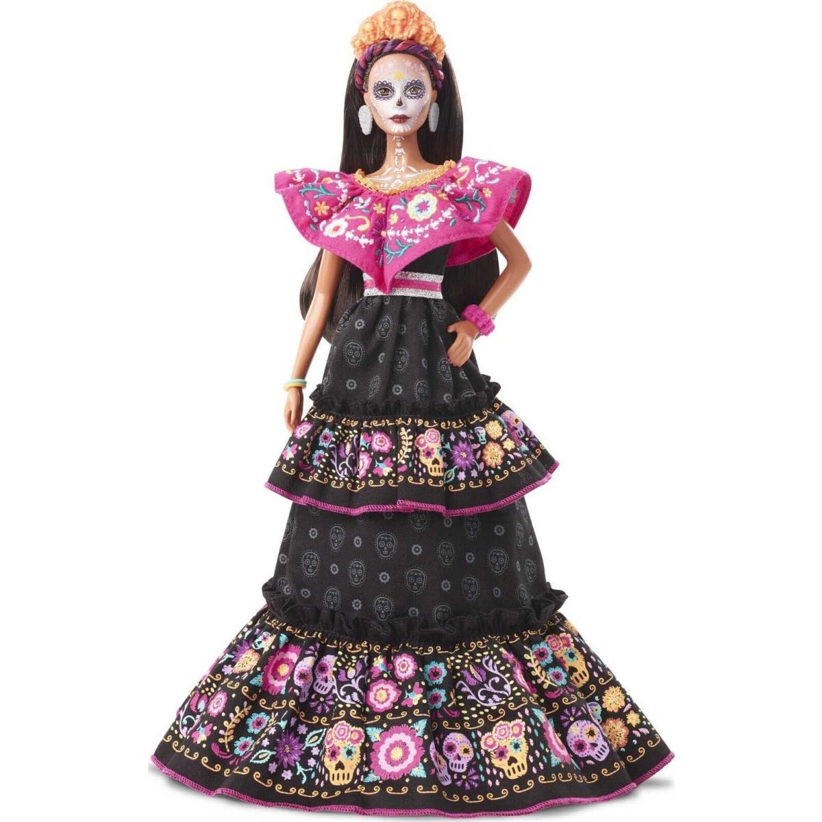 Barbie Signature 2021 Dia de Muertos Collectible Doll in Embroidered Dress