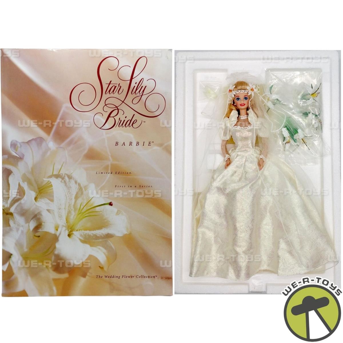 Barbie Star Lily Bride Porcelain Doll 1994 Mattel 12953-0910