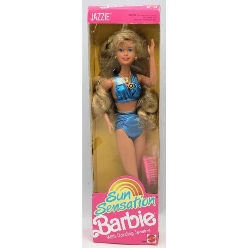 Barbie Sun Sensation Jazzie Doll 1991 Mattel 5473 Nrfb