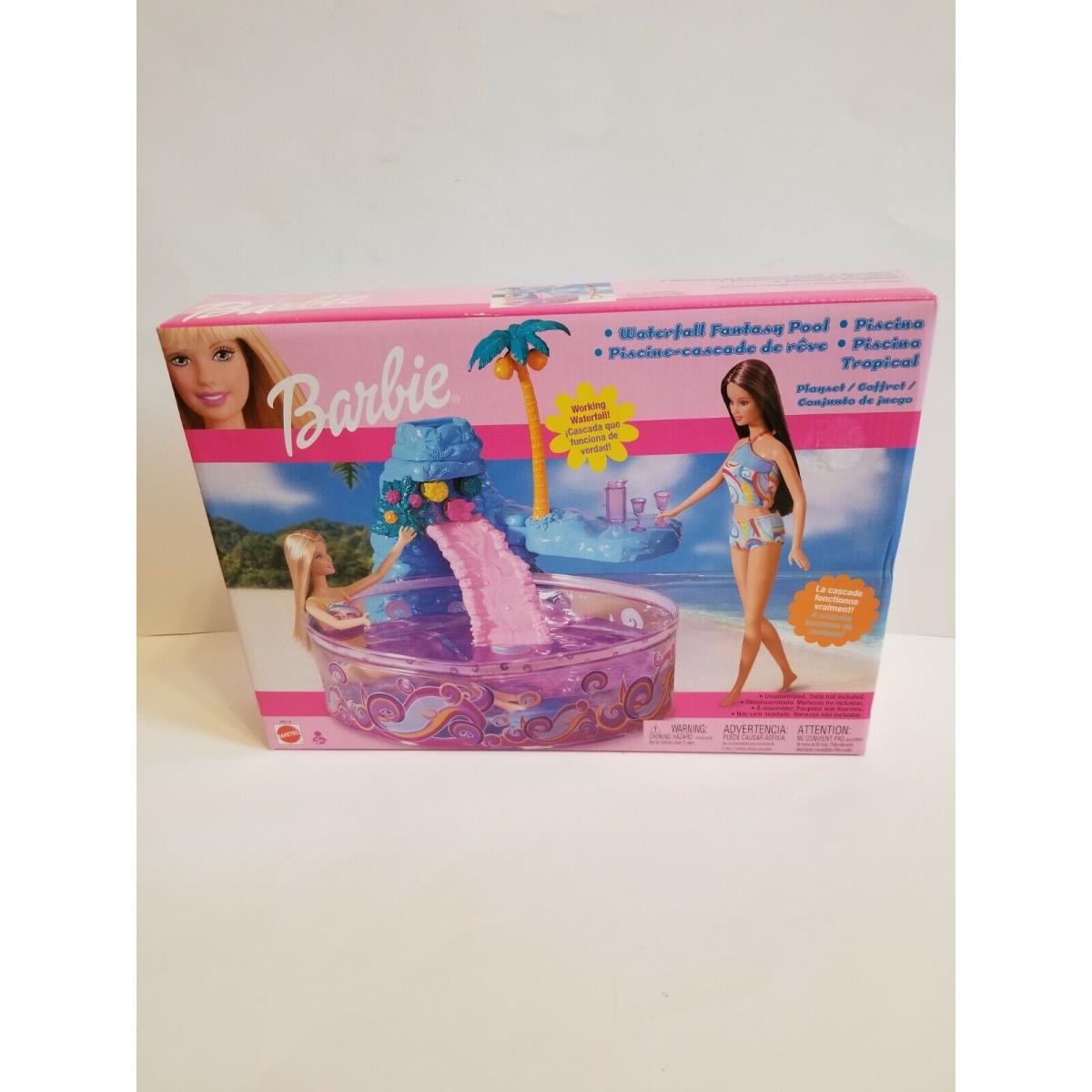 Barbie Waterfall Fantasy Pool Mattel 2002