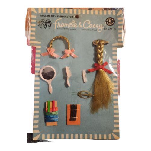 Vintage Barbie Francie and Casey 1966 Mattel Hair Dos Hair Accessories