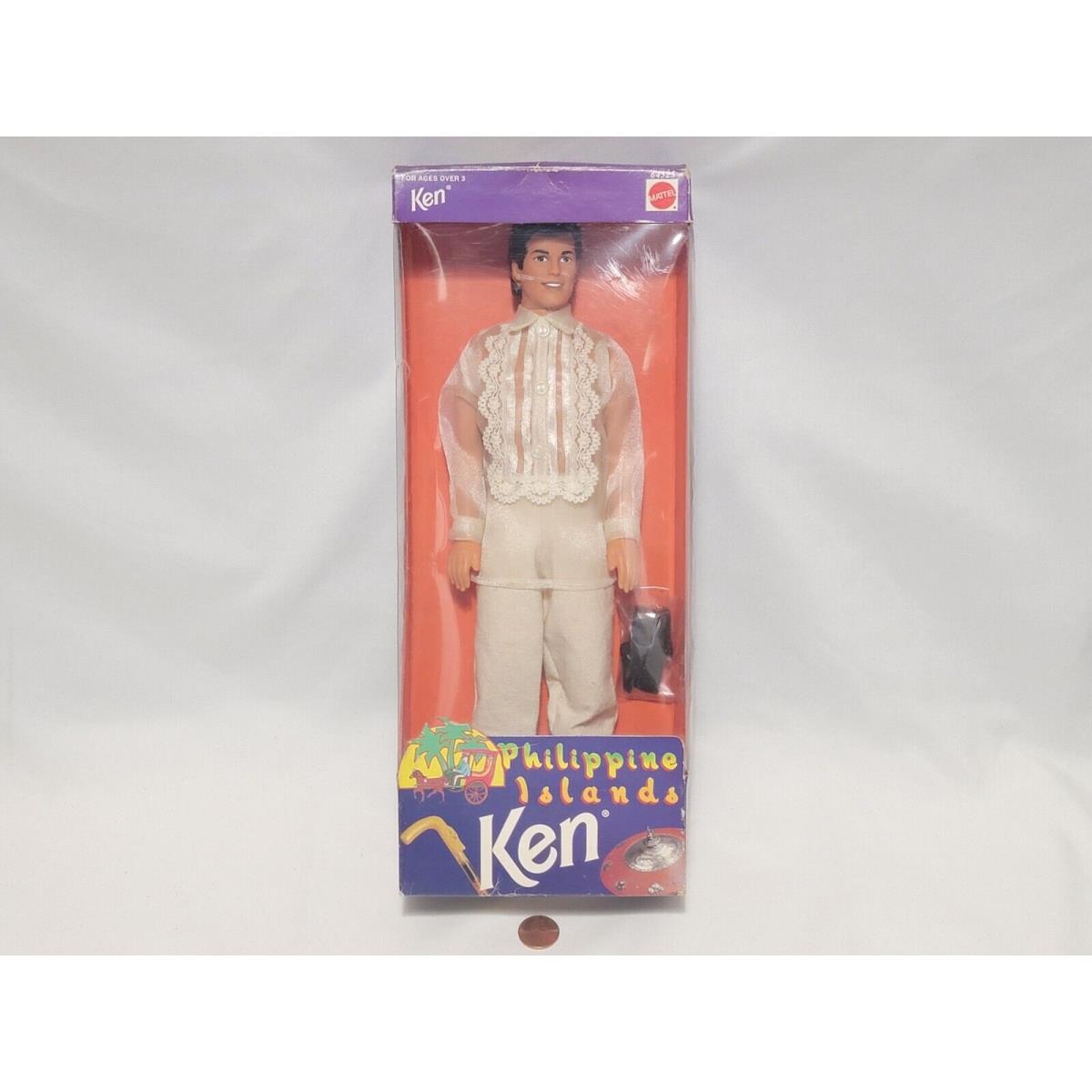 Read Barbie - Philippine Islands Ken Doll 1998 Barong Tagalog Filipino Toy