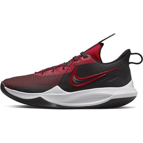 Nike Men`s Precision VI Flyease Black/university Red-gym Red Size 13 - Black/Red