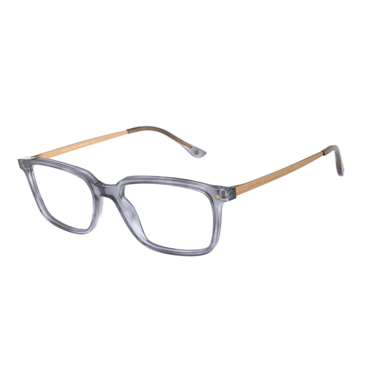 Giorgio Armani Eyeglasses AR 7183 5567 55-17 150 Blue Tortoise Pewter Frames