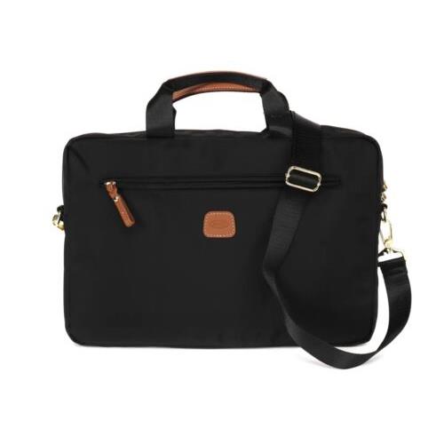Bric`s Bric`s Milano X-bag Briefcase Laptop Tote Italian Travel Bag Shoulder Strap