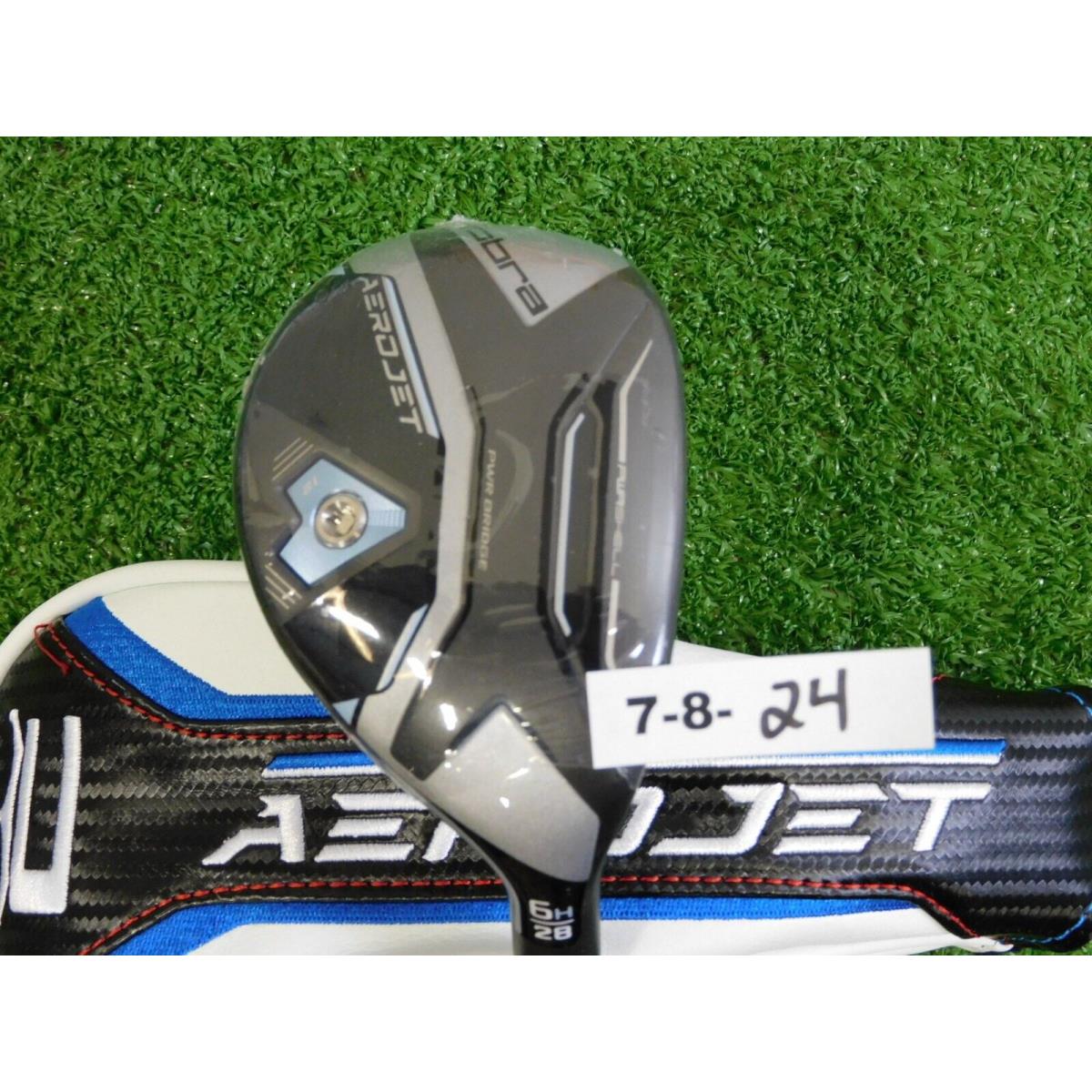 Cobra Aerojet 28 Womens 6 Hybrid Kbs Pgi 55 Ladies Graphite with Headcover