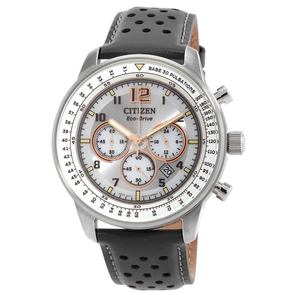 Citizen Chronograph Grey Dial Men`s Watch CA4500-24H