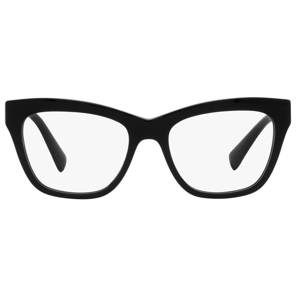 Miu Miu MU03UV 1AB1O1 54 Black Eyeglasses Optical Frame