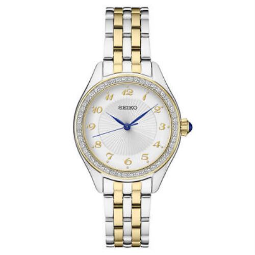 Seiko Essentials Crystal Gold- and Silver-tone SS Watch