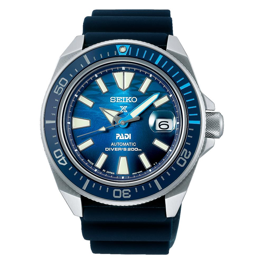 Seiko Men`s Prospex Automatic Samurai Scuba Special Edition Padi Watch SRPJ93