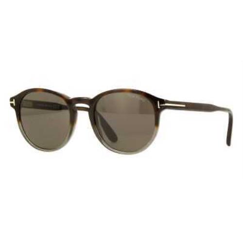 Tom Ford Dante FT0834 56A Sunglasses Havana Frame Smoke Lenses 52mm