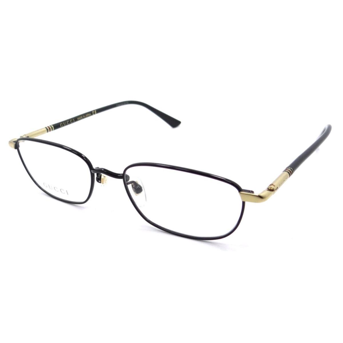 Gucci Eyeglasses Frames GG0612OJ 002 52-18-145 Black Titanium Made in Japan