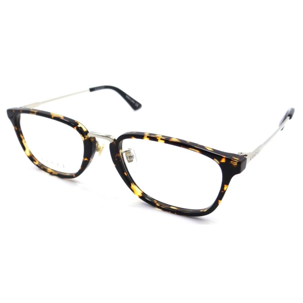 Gucci Eyeglasses Frames GG0324OJ 004 53-21-145 Havana / Gold Made in Japan