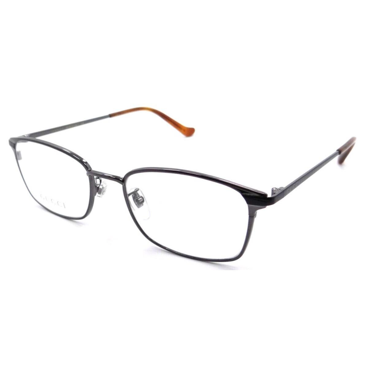 Gucci Eyeglasses Frames GG0579OK 003 53-19-145 Ruthenium / Black Made in Italy