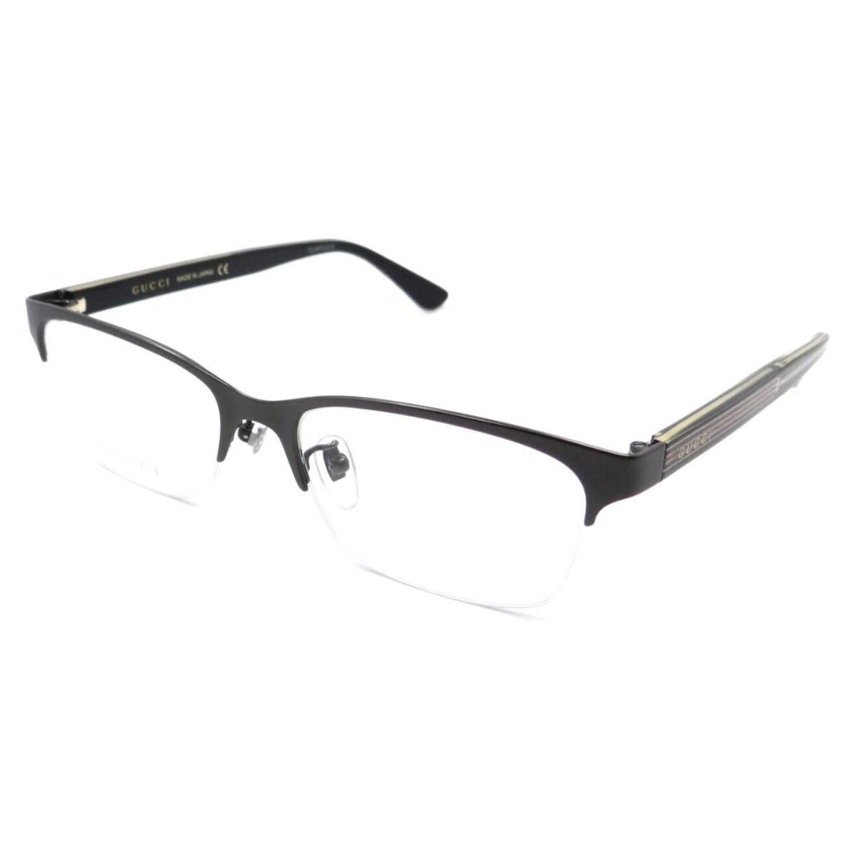 Gucci Eyeglasses Frames GG0387OJ 003 55-18-145 Ruthenium Titanium Made in Japan