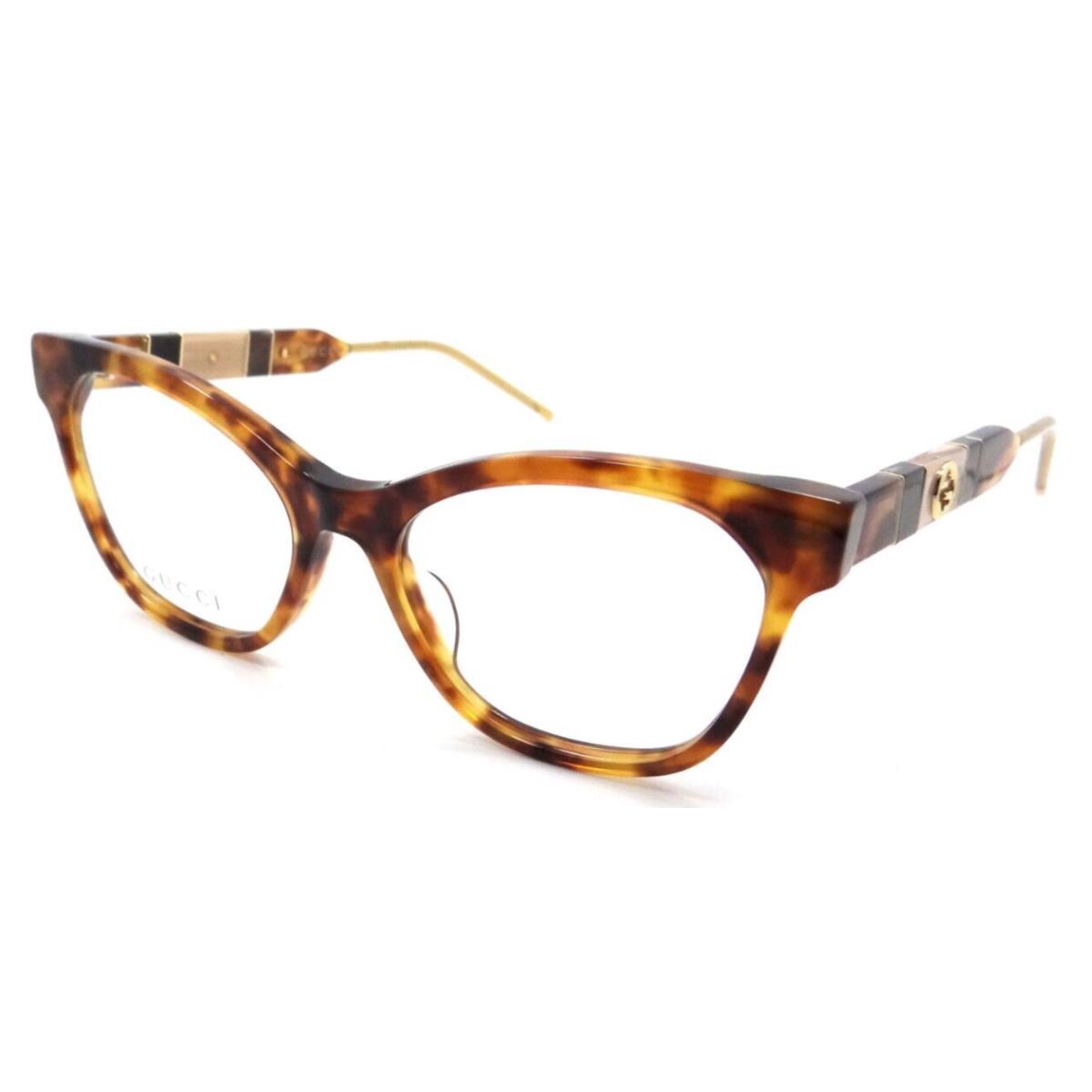 Gucci Eyeglasses Frames GG0600O 005 54-18-140 Havana Made in Japan