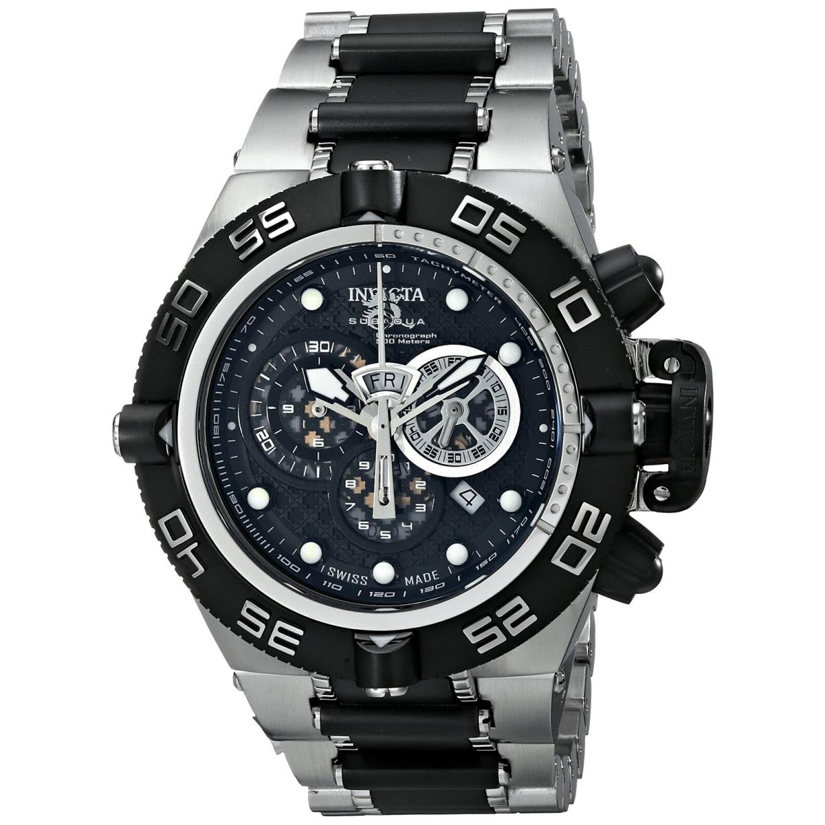 Invicta Men`s 6546 Subaqua Noma IV Collection Chronograph Two-tone Watch - Aqua