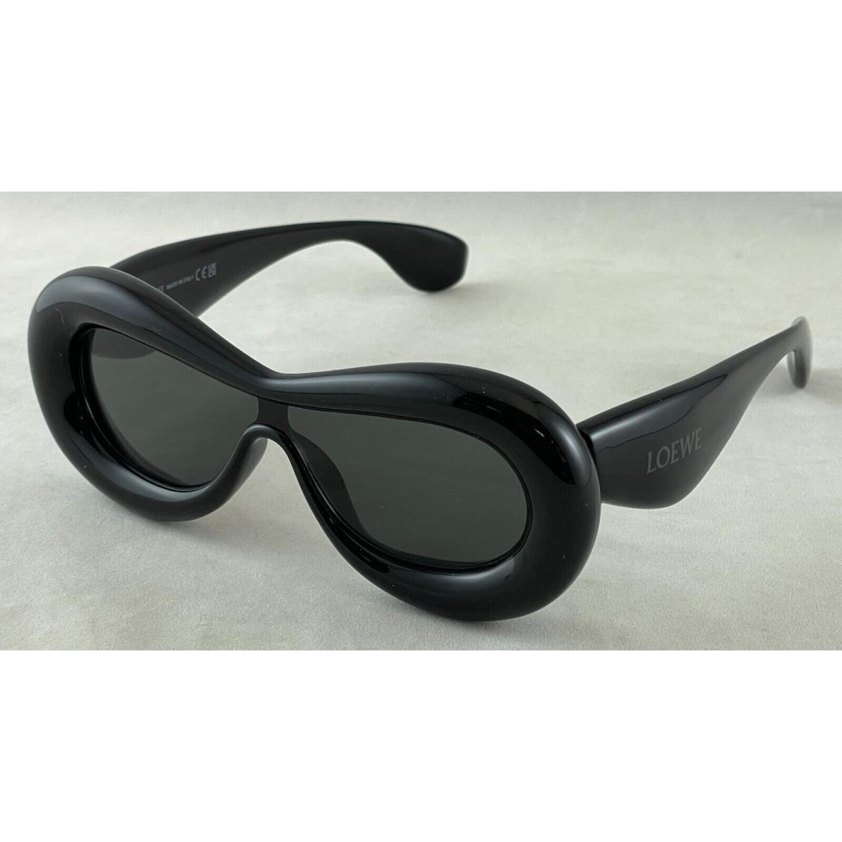 Loewe LW40099I LW 40099I 01A Black Sunglasses Inflated as Seen on Kylie Jenner