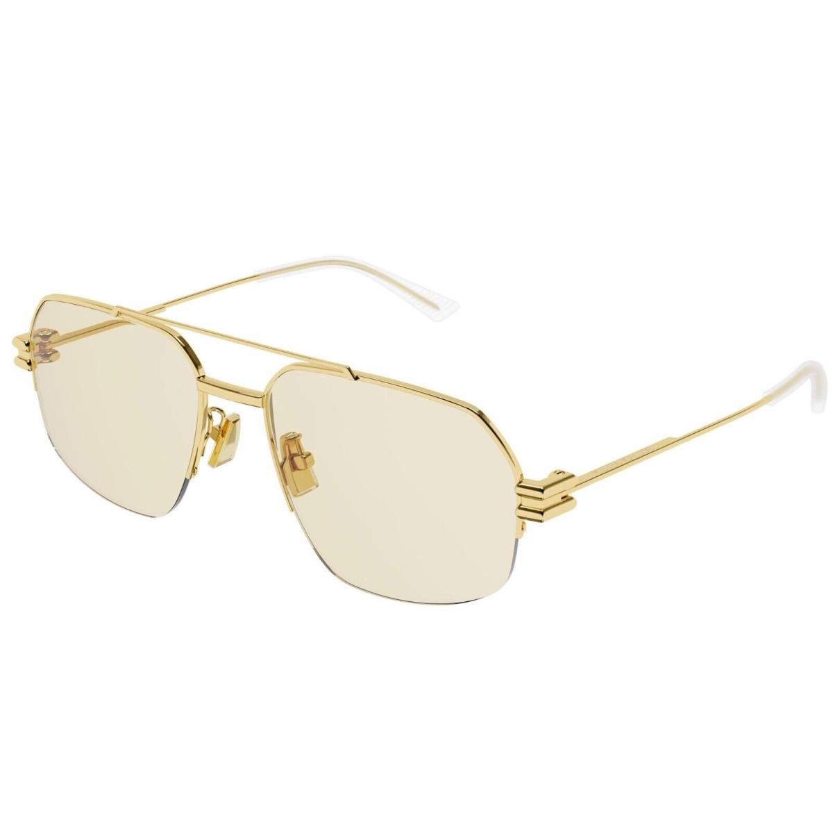 Bottega Veneta BV1127S Gold/light Yellow 006 Sunglasses