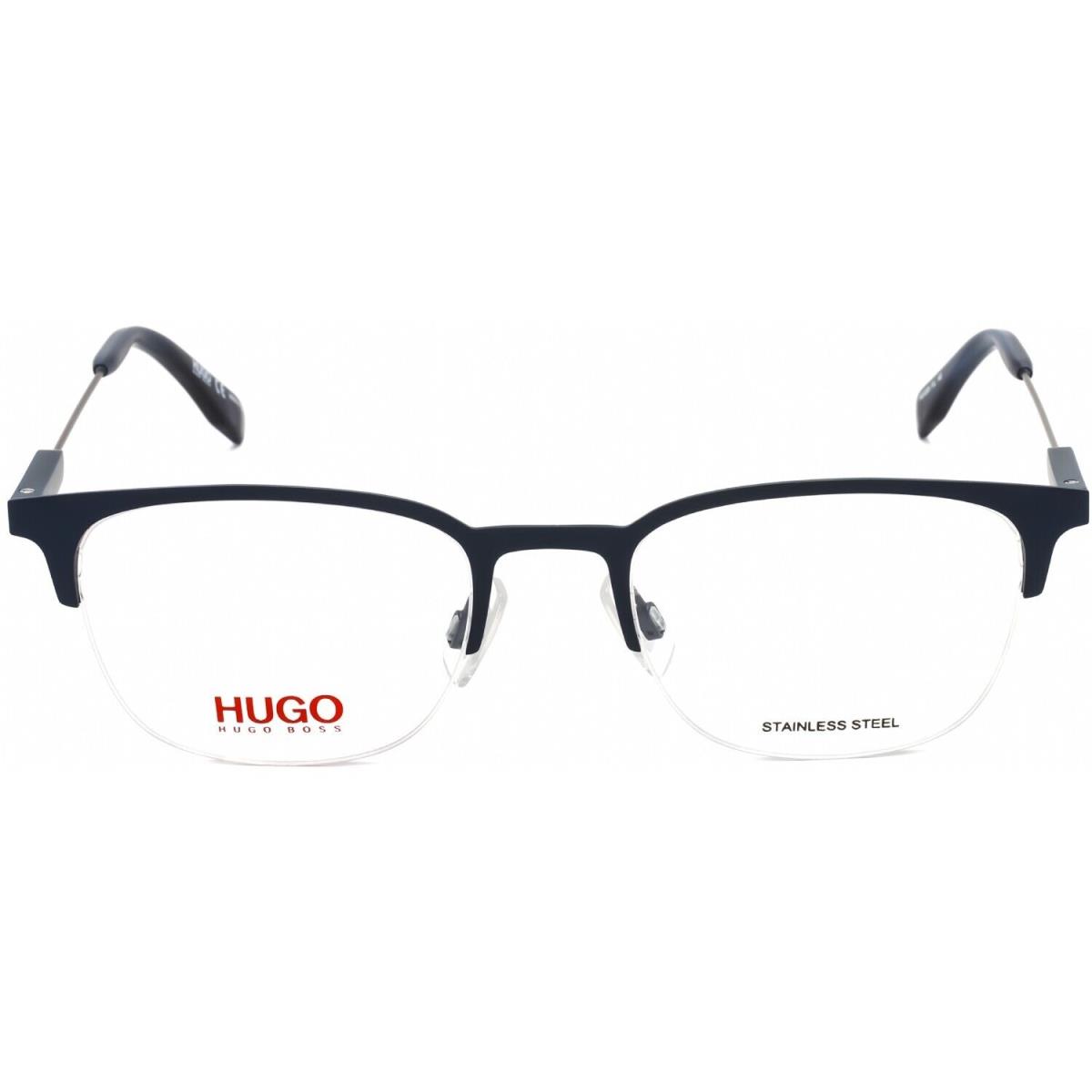 Hugo Boss HG0335 Fll Square Matte Blue Eyeglasses