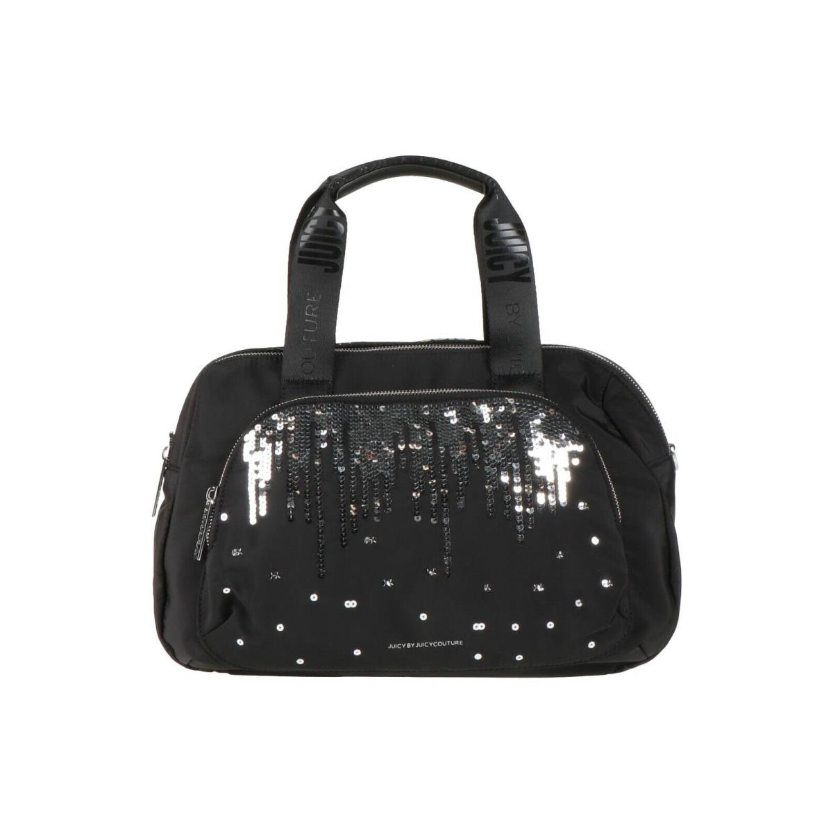 Juicy Couture Large Duffle Bag Black Nylon Sequins From UK