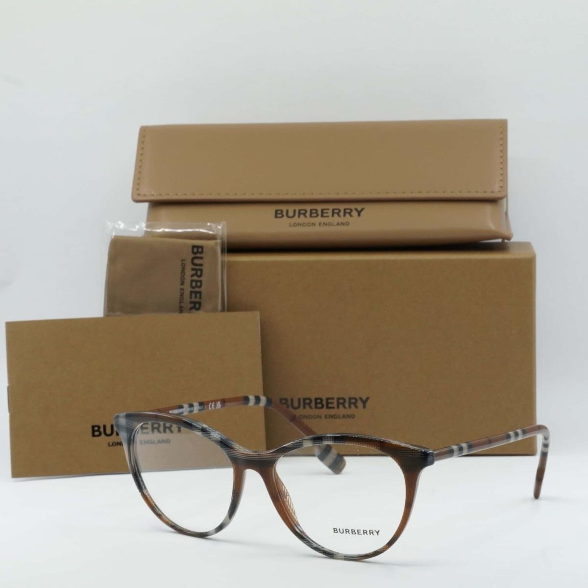 Burberry BE2325 4005 Check Brown 53mm - Frame: check-brown, Lens: Clear, Code: 4005