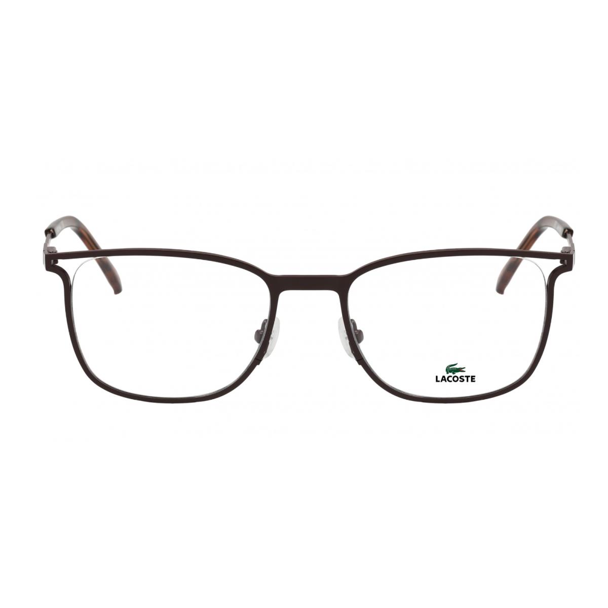 Lacoste L2261 210 Brown Eyeglasses RX 53-19-140 MM W/ Case