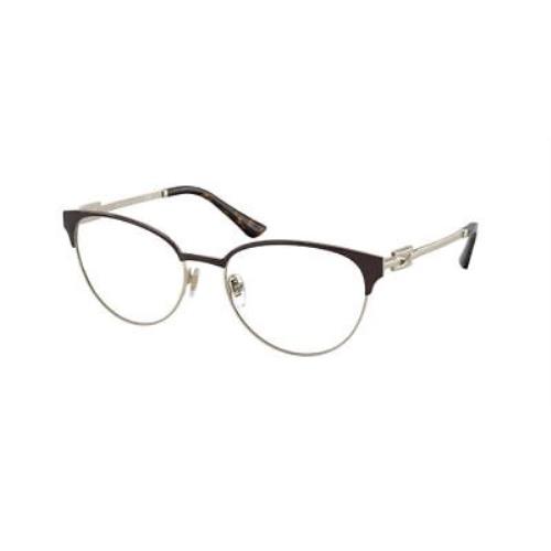 Bvlgari BV2247-2034-54 Brown Gold Eyeglasses