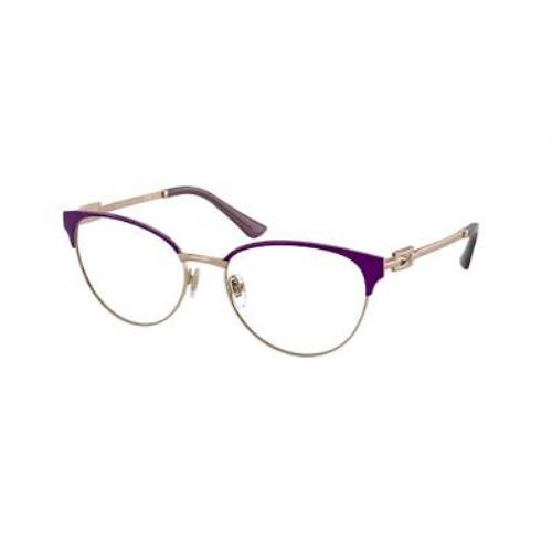 Bvlgari BV2247-2067-54 Purple Gold Eyeglasses