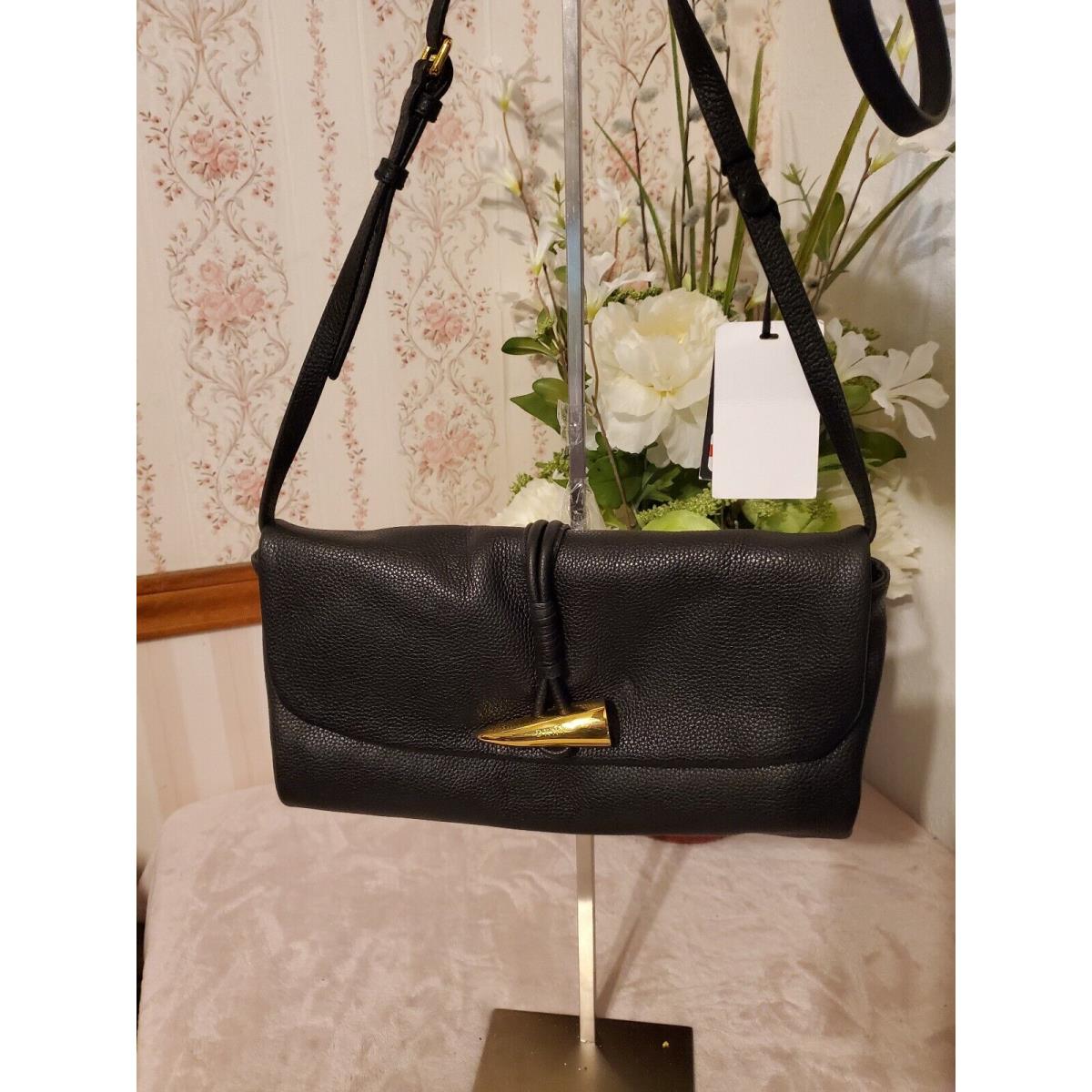 Dkny Cindy East West Clutch / Crossbody Bag Black