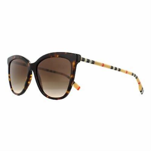 Burberry BE4308-385413-56 Havana Sunglasses