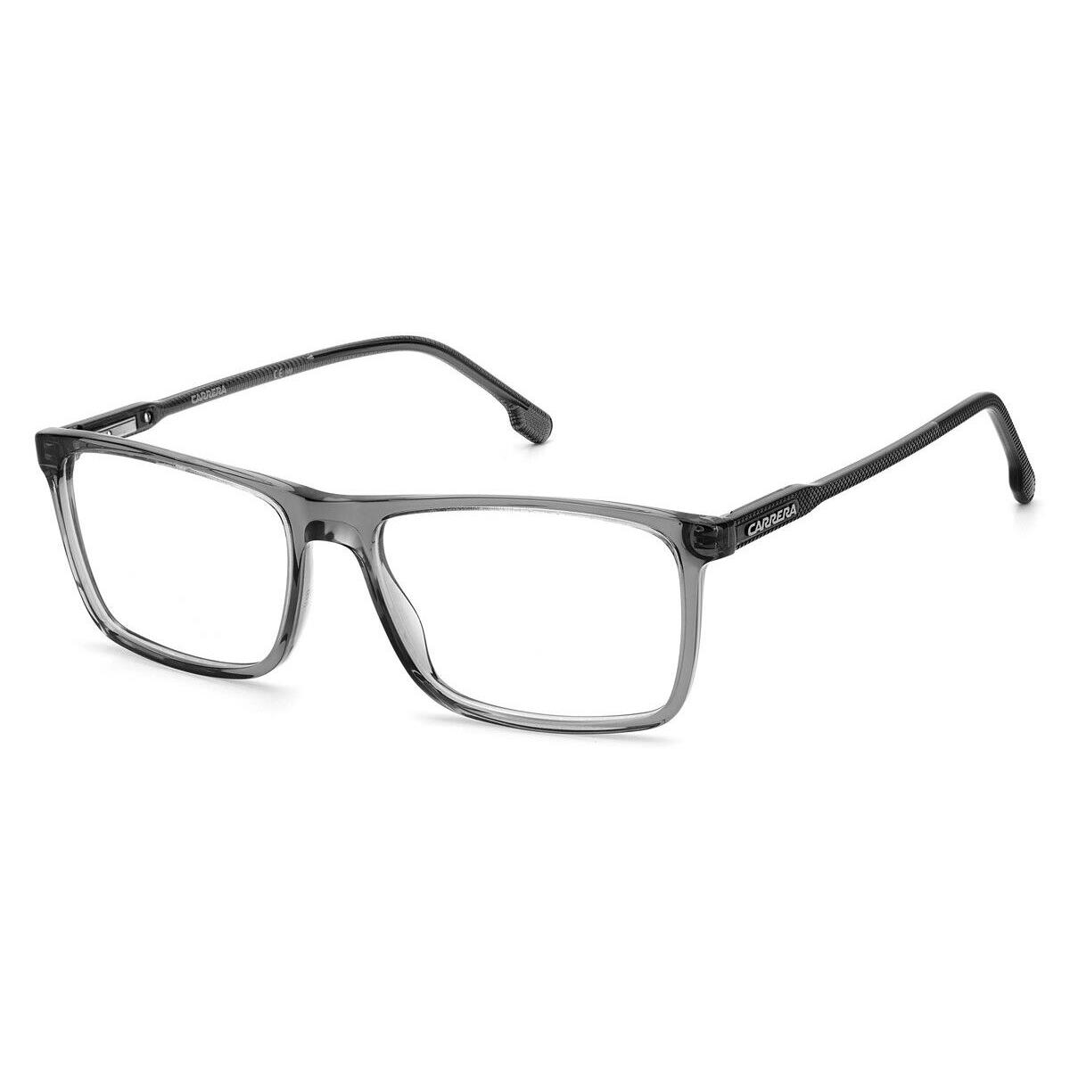 Carrera 225 Eyeglasses Men Gray Rectangle 56mm