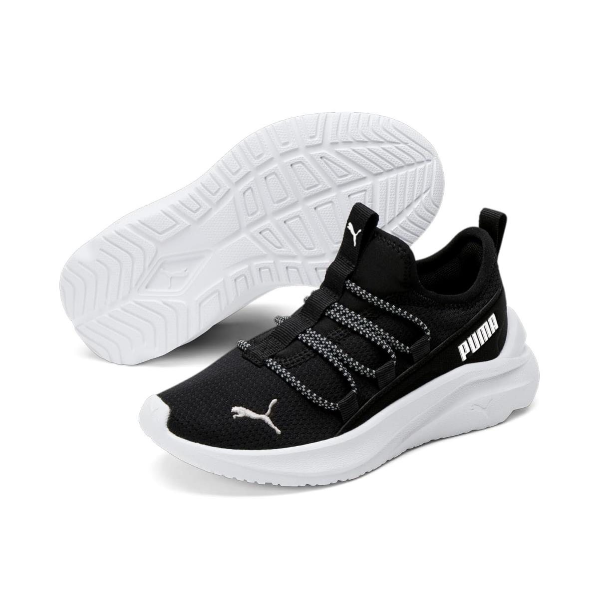 Children Unisex Sneakers Athletic Shoes Puma One4All Slip-on Little Kid Puma Black/Puma White