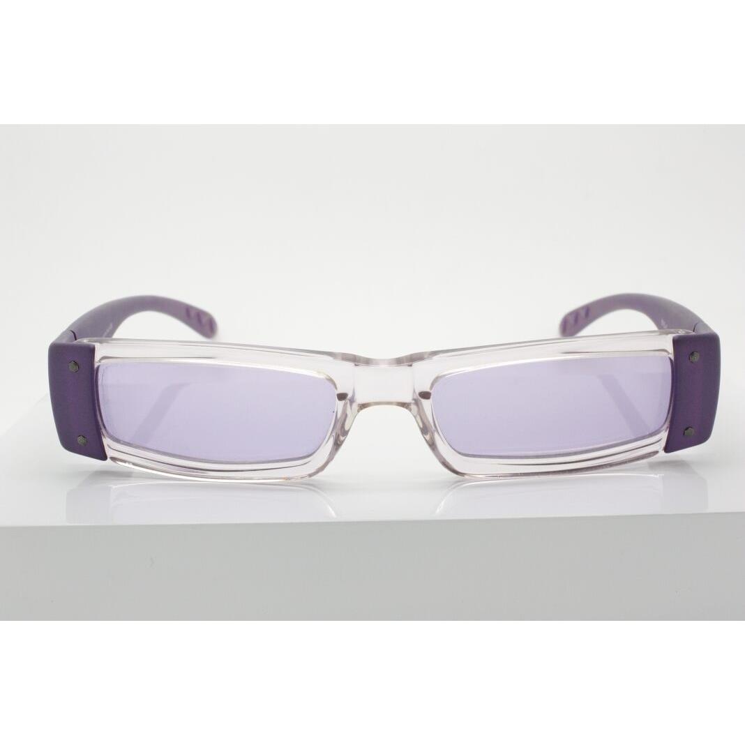 Emporio Armani EA 615-S Purple Transparent 444 Vintage Eyeglasses Size 51mm