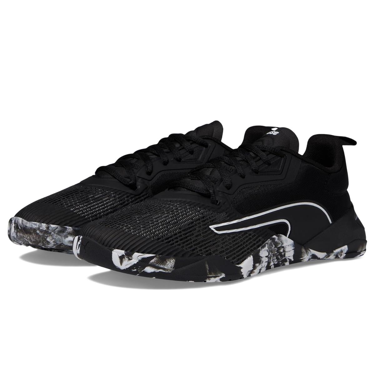 Woman`s Sneakers Athletic Shoes Puma Fuse 2.0 Marble PUMA Black/PUMA White/Dark Coal