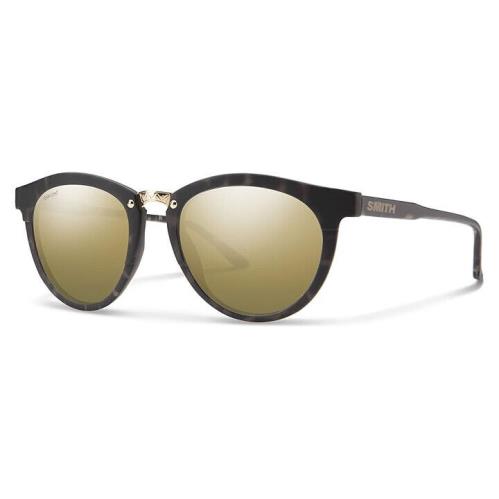 Smith Optics Questa Polarized Sunglasses MatteAshTort/GoldMirror