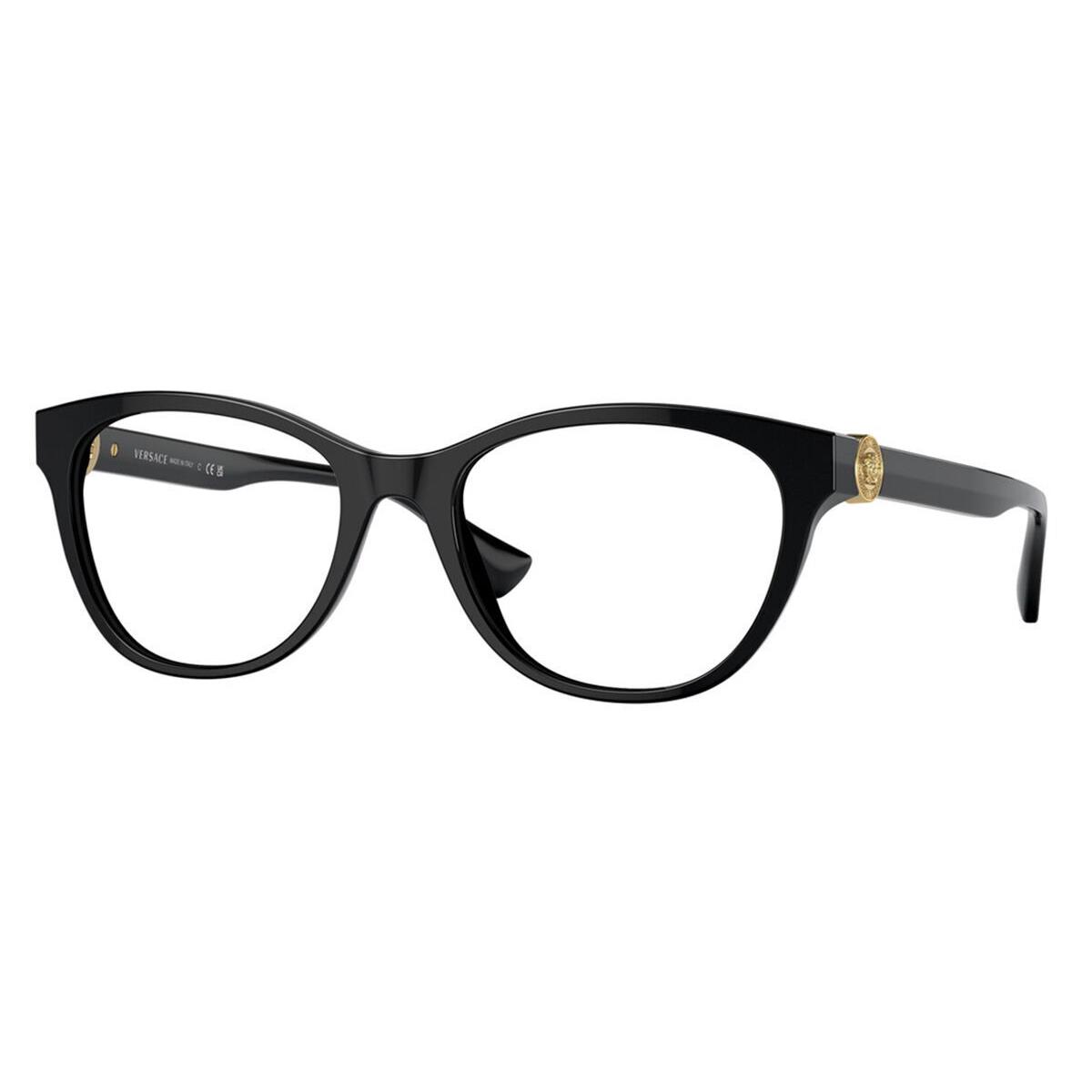 Versace VE3330F-GB1-55 Black Eyeglasses