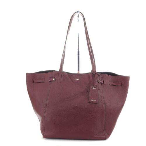 Dkny Ludlow Pebble Leather Tote Bag / Shoulder Bag / Purse 248 Deep Red