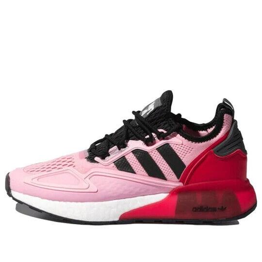 Adidas Men`s Ninja ZX 2K Boost Pink Running Shoes FZ0454