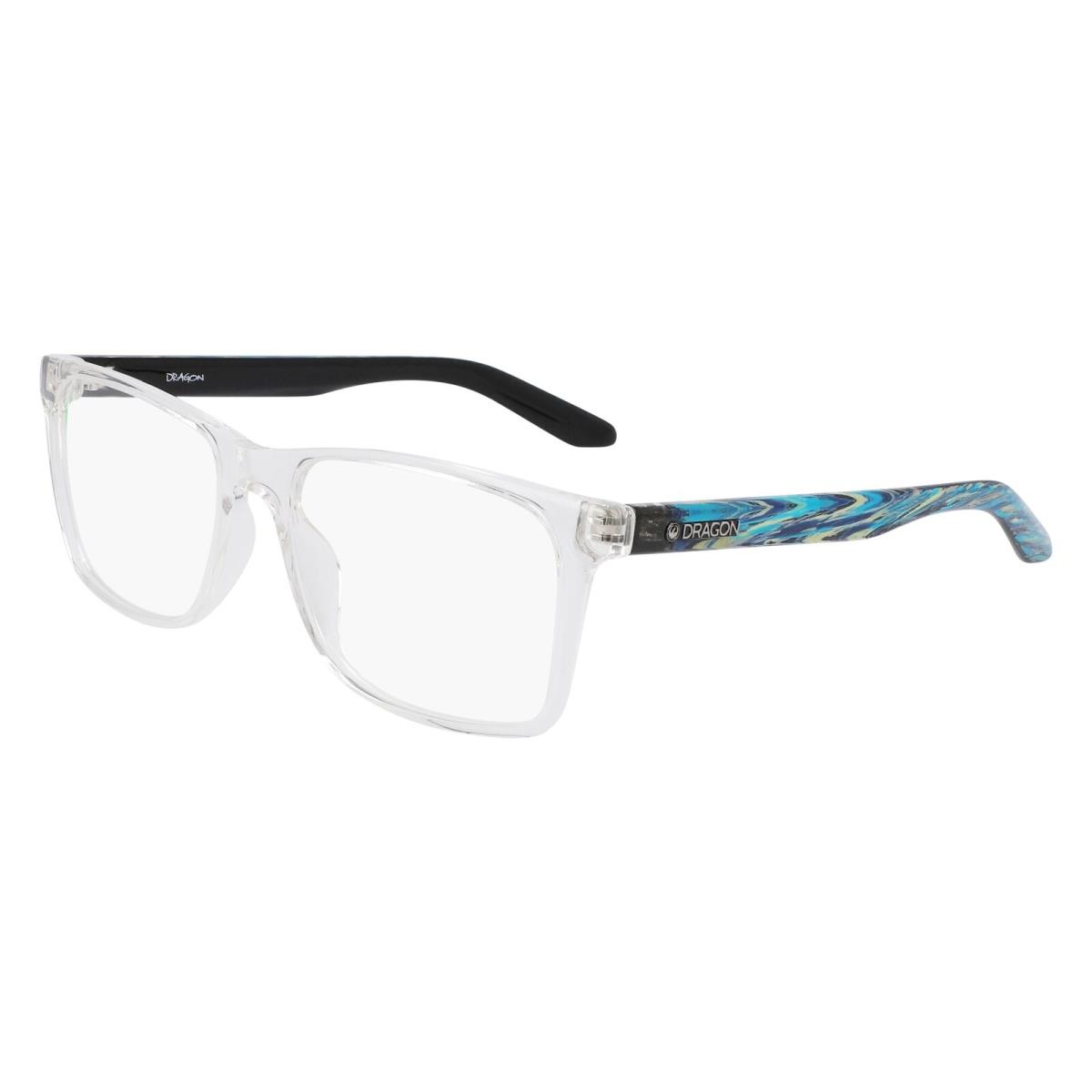 Dragon Eyeglasses DR2032 971 51 - Clear Crystal/blue Res