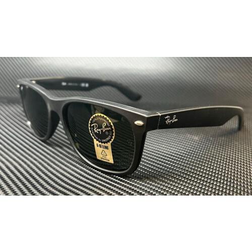 Ray Ban RB2132 646231 Rubber Black Square Unisex 55 mm Sunglasses