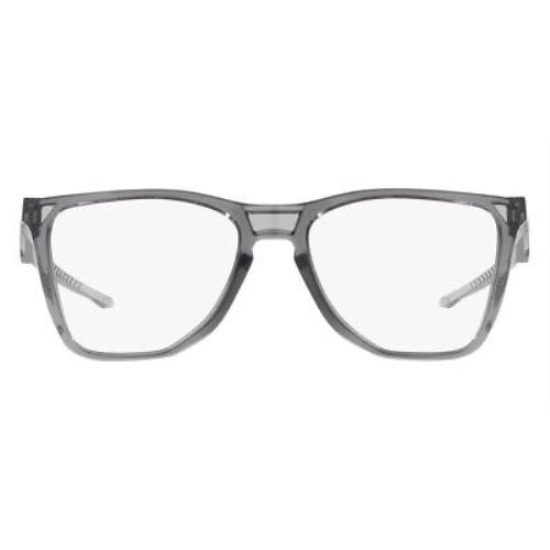 Oakley The Cut OX8058 Eyeglasses Men Gray Shadow Square 56mm - Frame: Gray Shadow, Lens:
