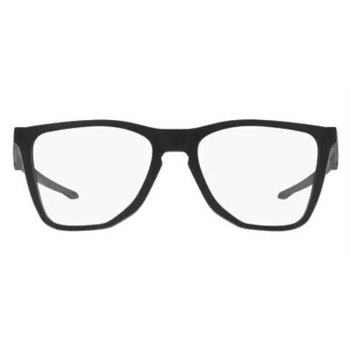 Oakley The Cut OX8058 Eyeglasses Men Satin Black Square 54mm - Frame: Satin Black, Lens: