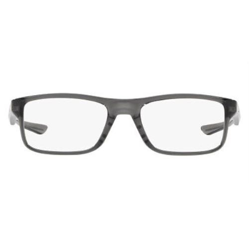 Oakley OX8081 Eyeglasses Unisex Gray Rectangle 53mm