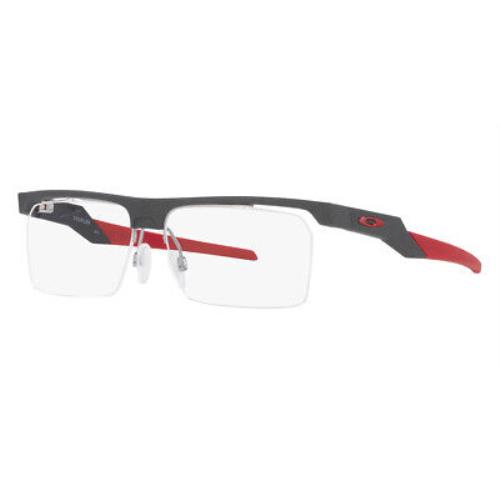 Oakley eyeglasses Coupler - Satin Light Steel Frame, Demo Lens