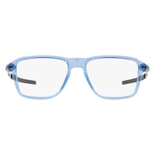 Oakley Wheel House OX8166 Eyeglasses Transparent Blue 52mm - Frame: Transparent Blue, Lens: