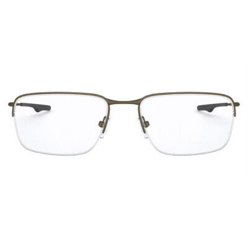 Oakley OX5148 Eyeglasses Men Silver Square 56mm